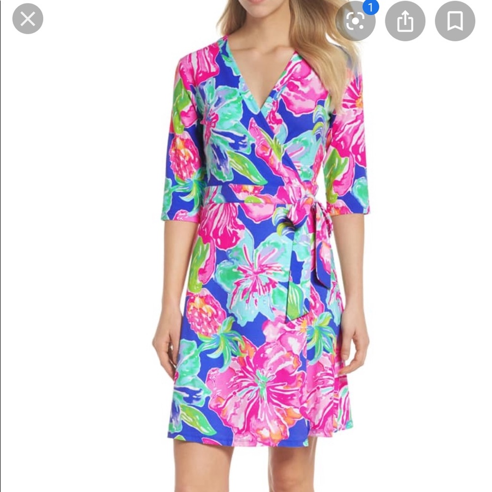 COPY - Lilly Pulitzer Wrap dress